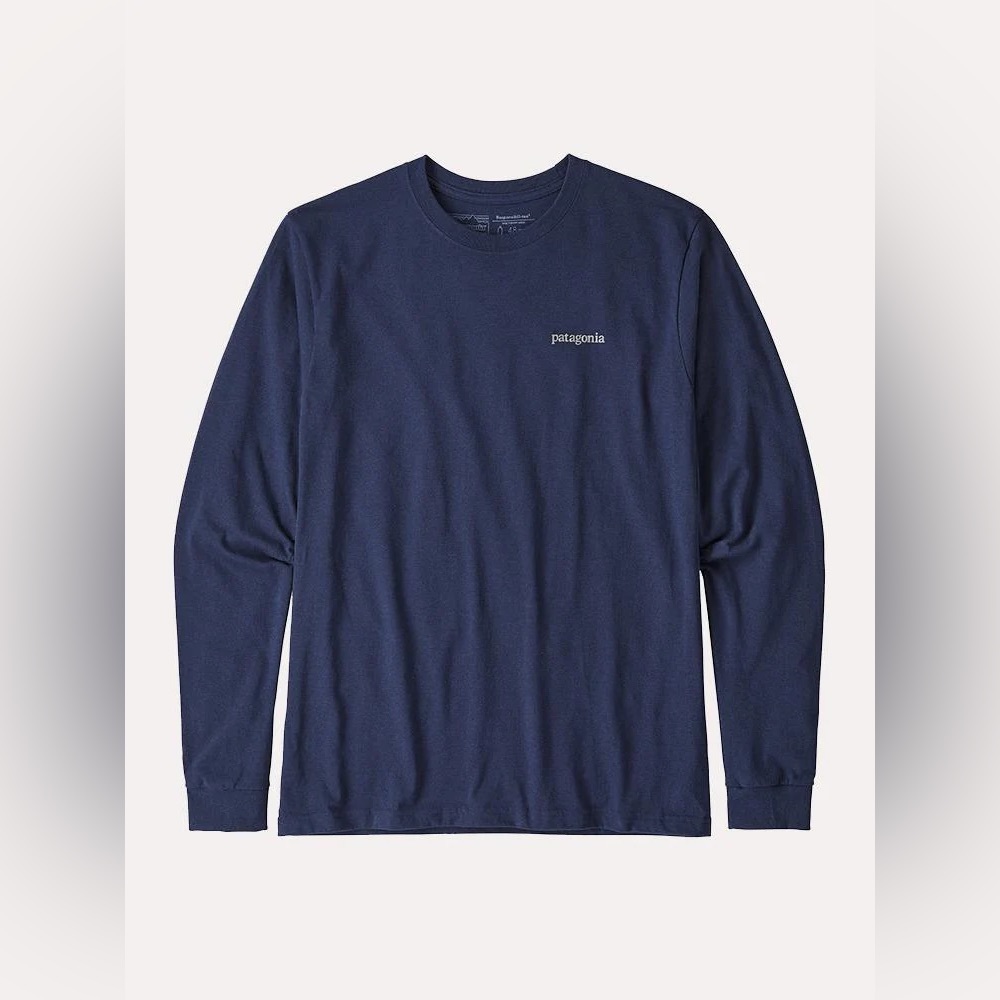PATAGONIA LONG SLEEVE LOGO RIDGE RESPONSIBILI- TEE